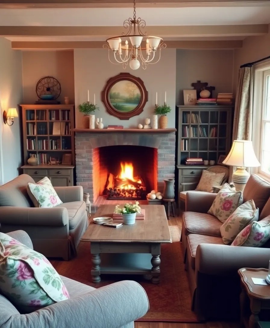 20 Stunning Living Room Ideas That'll Make You Want to Redecorate Right Now! - 11. Cottage Cozy