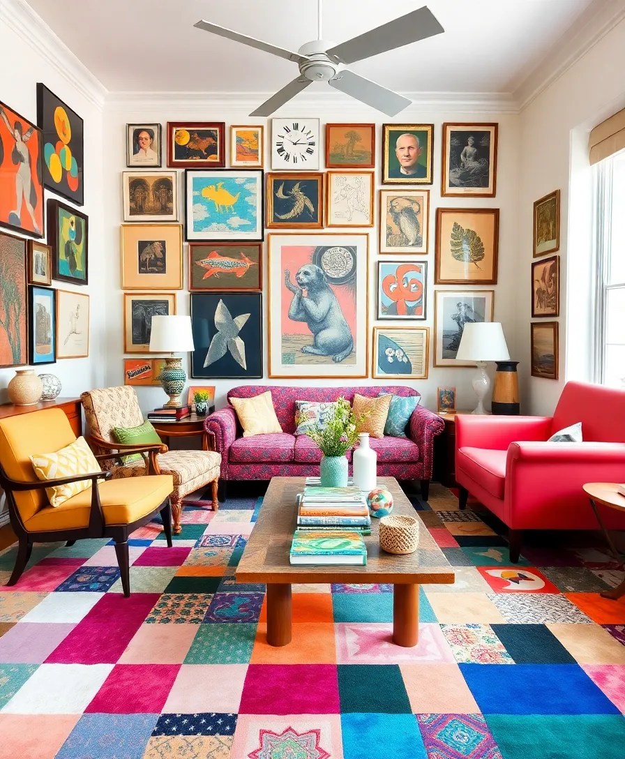 20 Stunning Living Room Ideas That'll Make You Want to Redecorate Right Now! - 8. Eclectic Mix